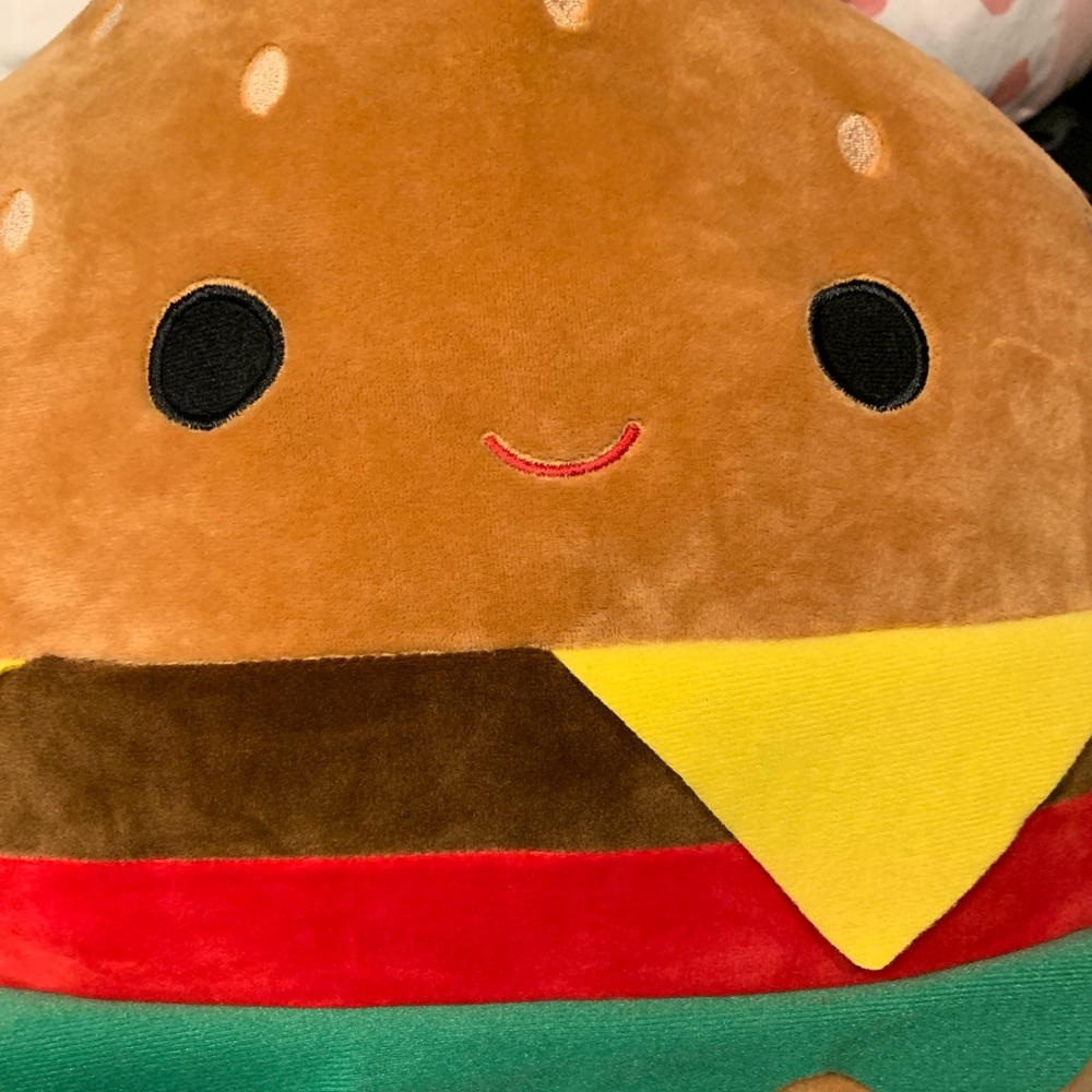 Carl the Cheeseburger 16 inch Squishmallow!